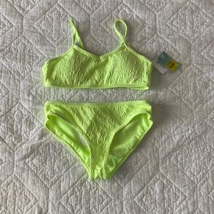 Girls neon bikini